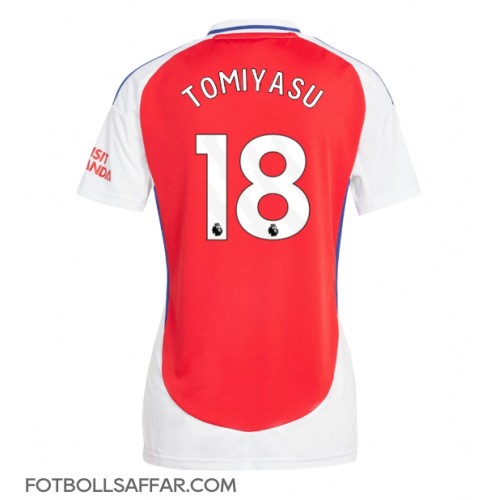 Arsenal Takehiro Tomiyasu #18 Hemmatröja Dam 2024-25 Kortärmad